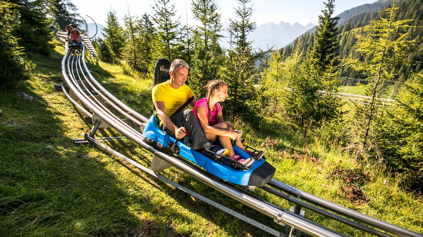 Alpine Coaster the summer rollercoaster in Gardon